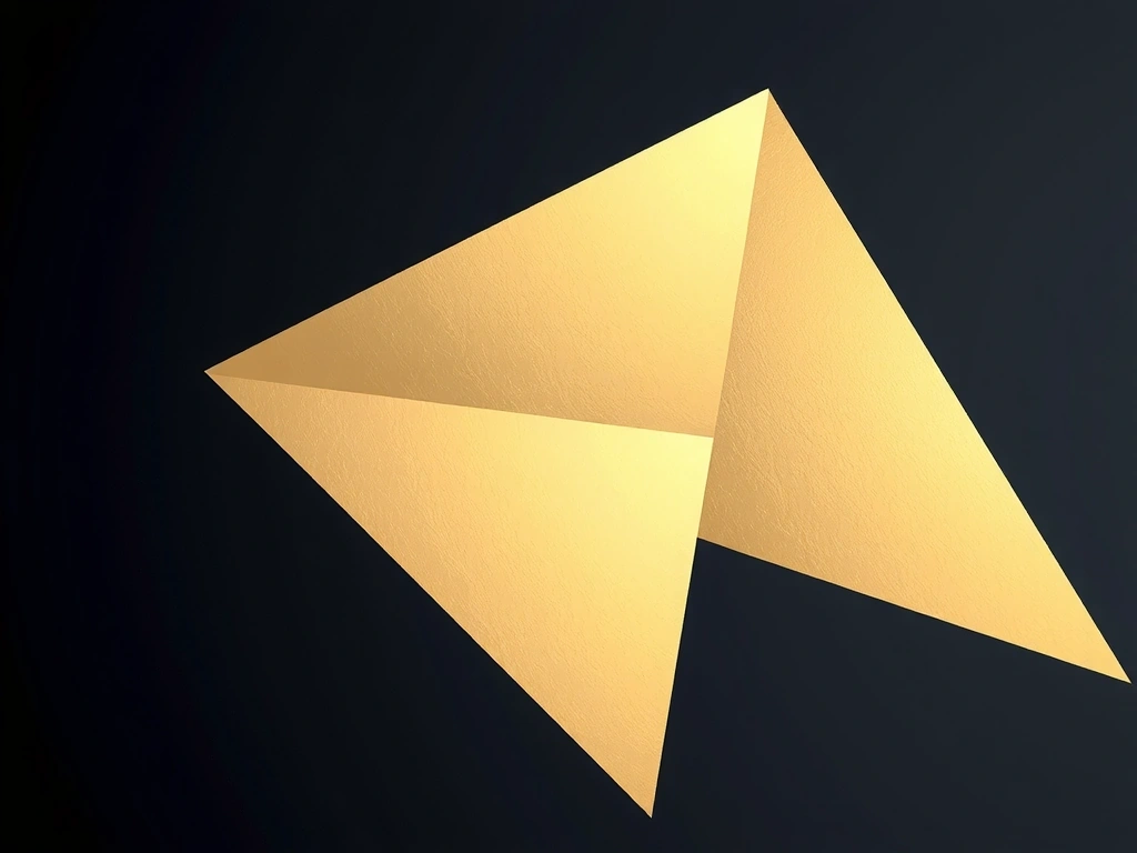 Geometryczna abstrakcja trójkątów